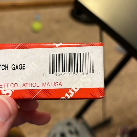 Starrett no. 476 screw pitch gage - Picture 5 of 5